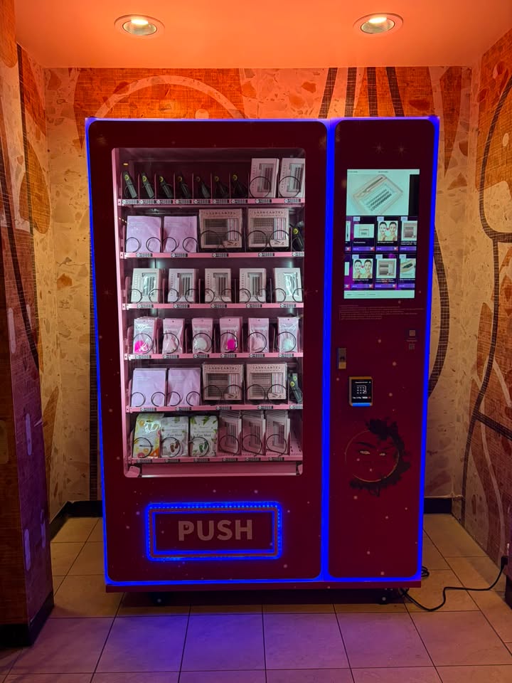 Lash Cartel vending machine in Bankstown